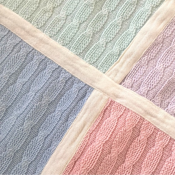 VINTAGE | PASTEL COLORBLOCK SWEATER - Picture 5 of 5